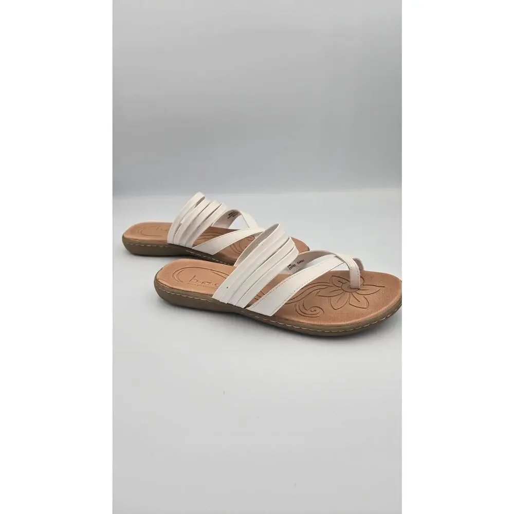 b.o.c. Born Concept Alisha Sandal, Strappy, White, Size 8M